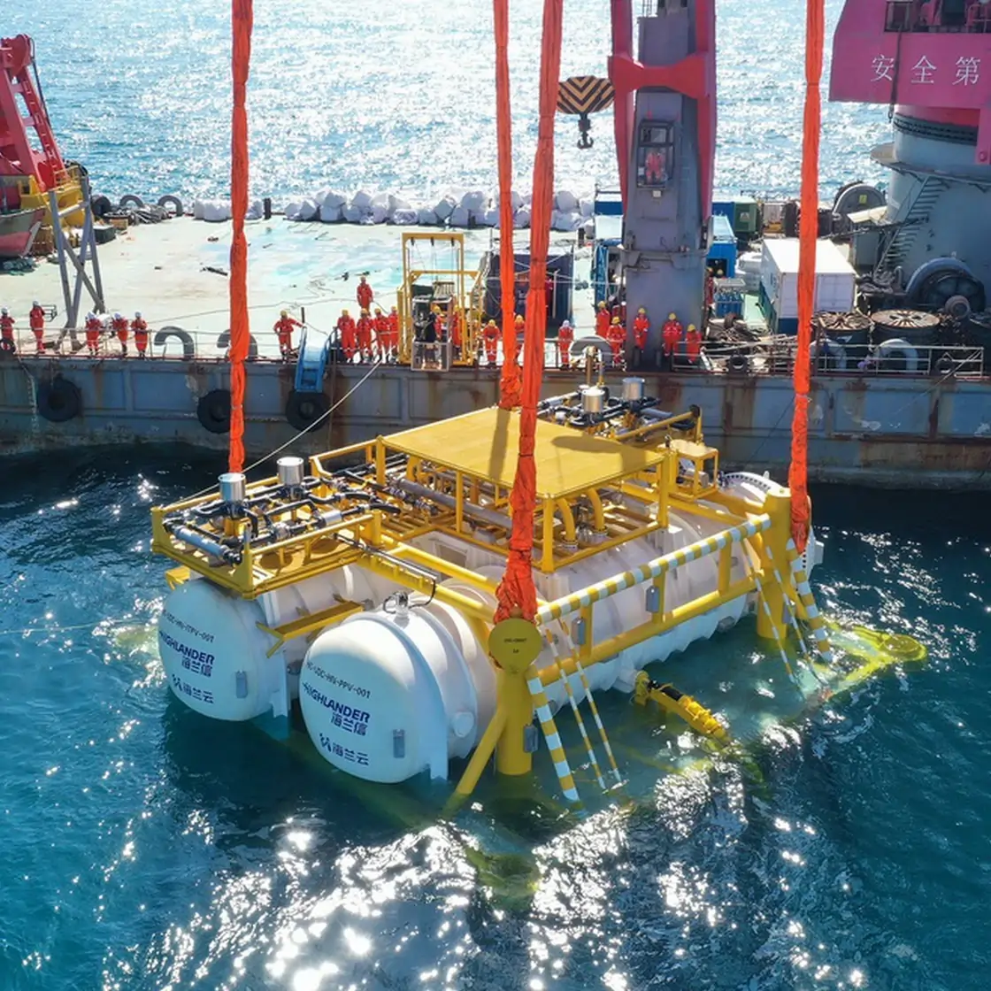 China instala servidores bajo el mar para enfriarlos naturalmente