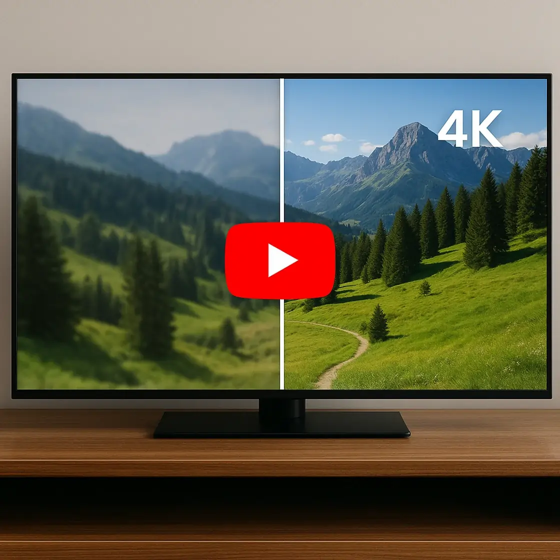 YouTube usa IA para remasterizar tus videos antiguos en 4K