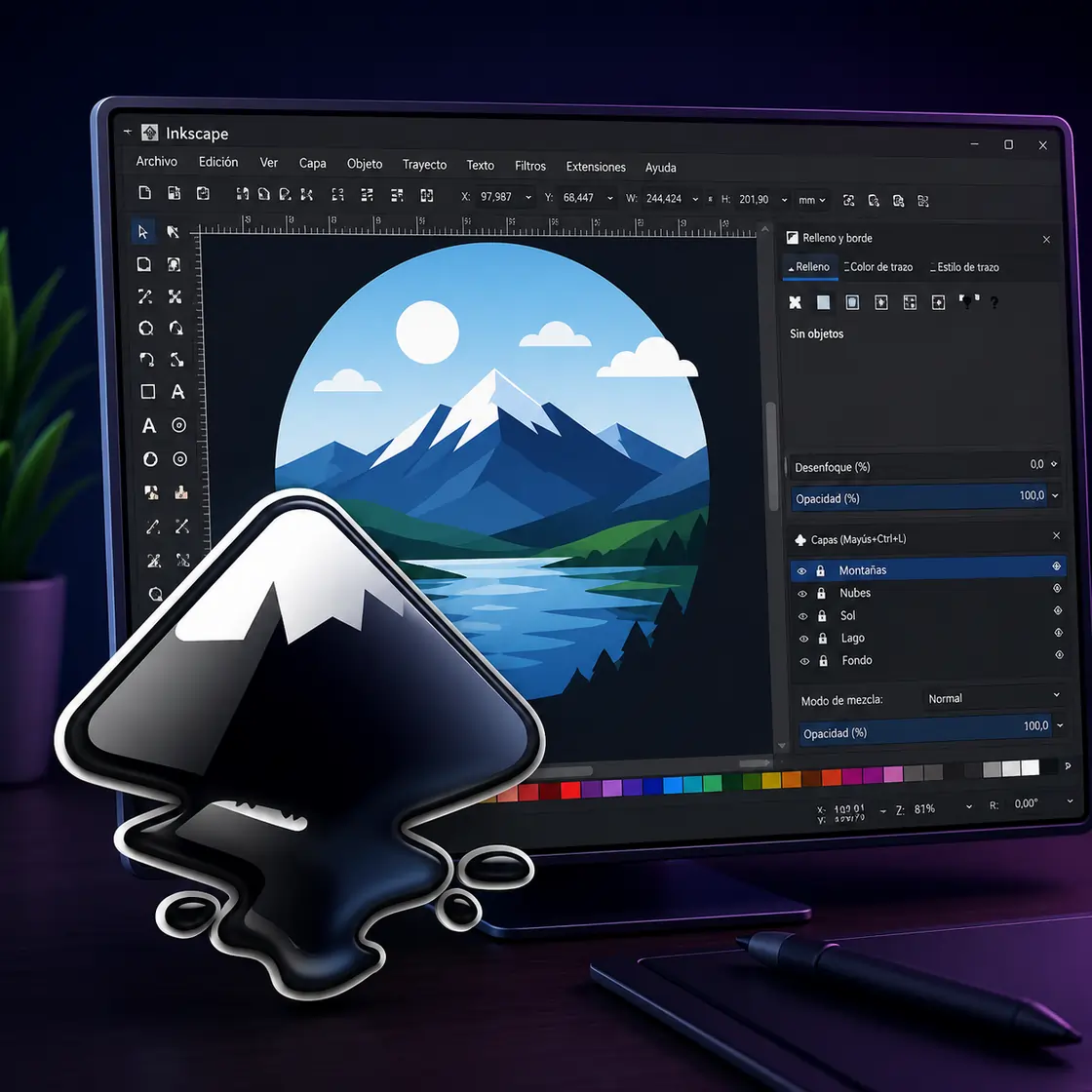 Inkscape: el potente editor gráfico gratuito que cada vez más personas eligen en lugar de Illustrator