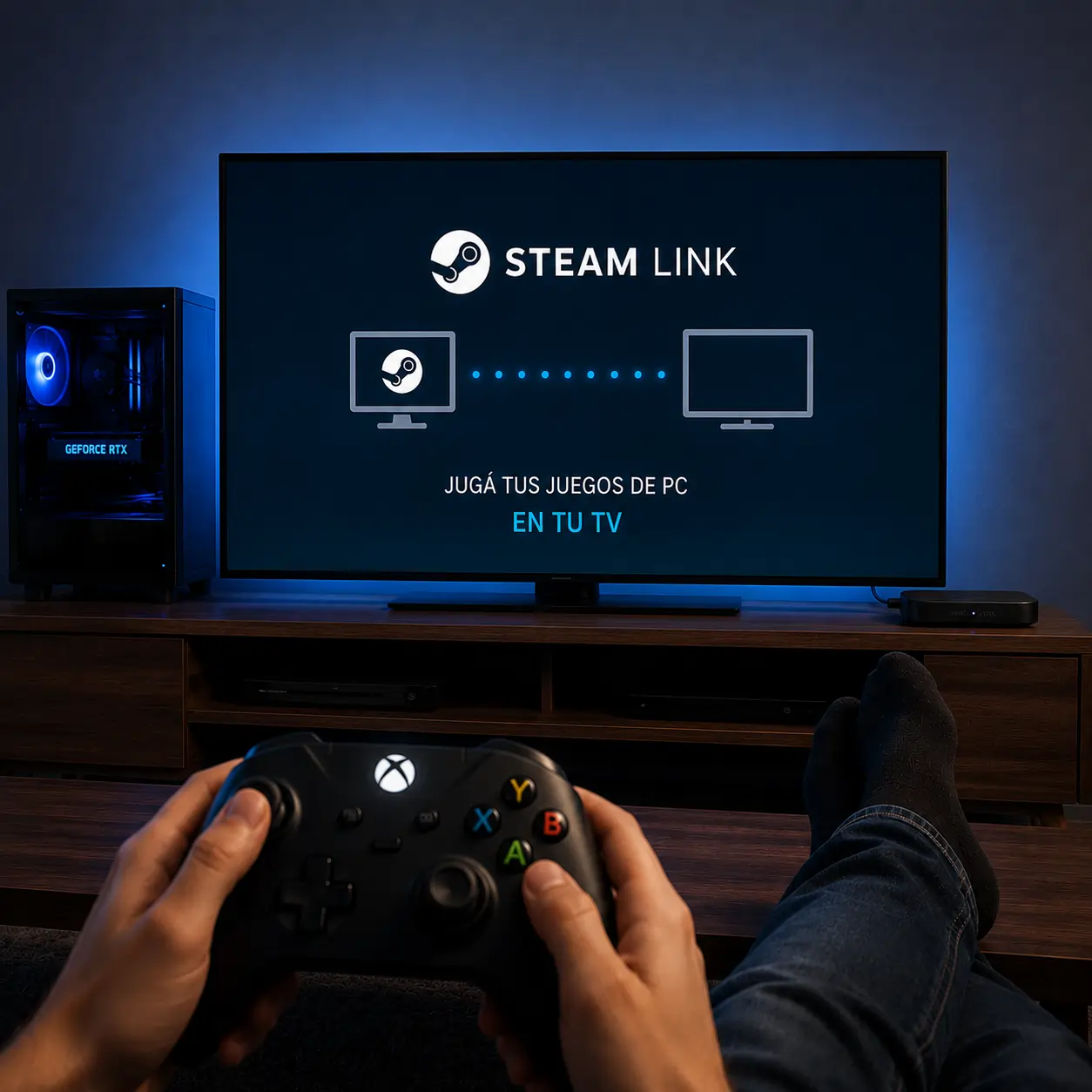 La función oculta de Steam que transforma tu Android TV en una consola para jugar tu PC desde el sillón
