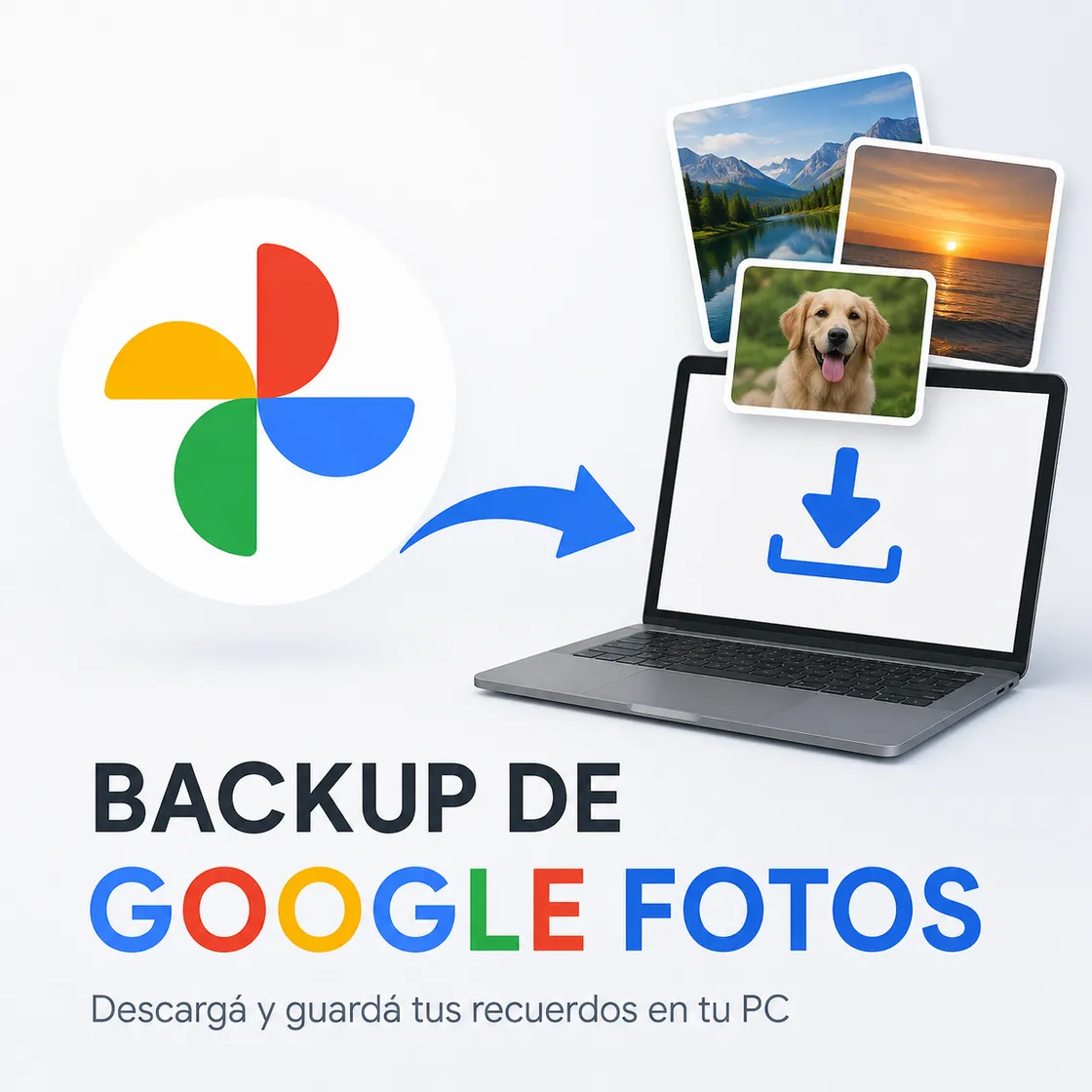 Cómo descargar todas tus fotos de Google Fotos y guardarlas en la PC